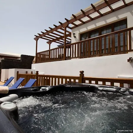 ヴィラ 44 Sea Views, Pool,games,hot Tub, Office With Computer+ Wifi プラヤ・ブランカ